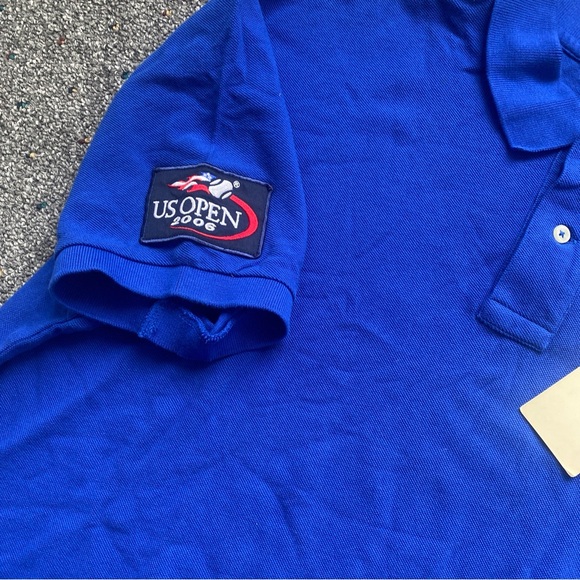 VTG POLO Ralph Lauren 2006 Tennis US Open Short Sleeve Active Shirt  XXL NEW - Picture 6 of 11